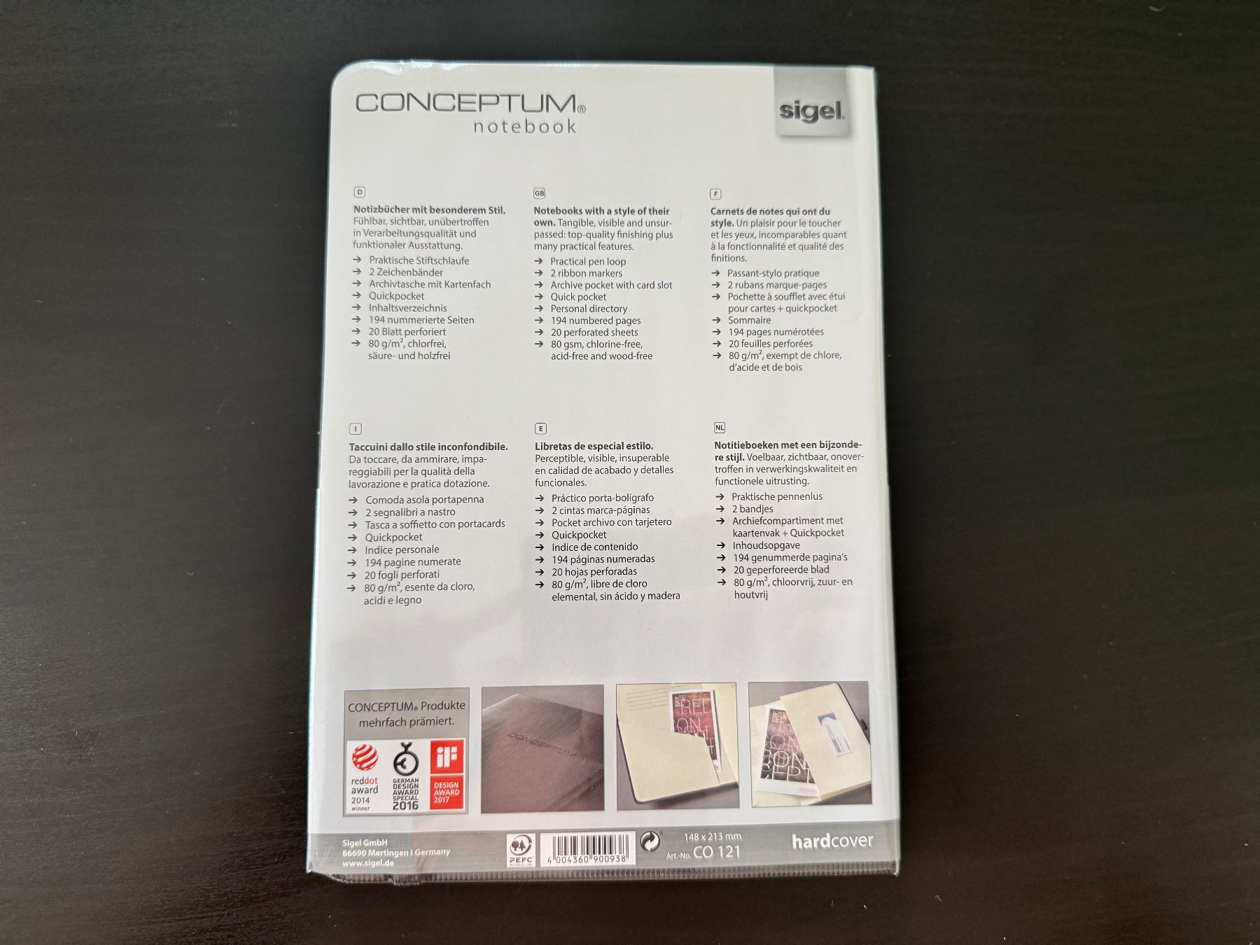 Schreibblöcke: Sigel Conceptum Notizbuch kariert A5 – Neu und originalverpackt aus Löhningen von santafe06 1