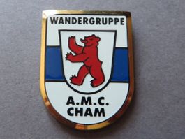 PIN, WANDERGRUPPE A.M.C. CHAM, BÄR WAPPEN