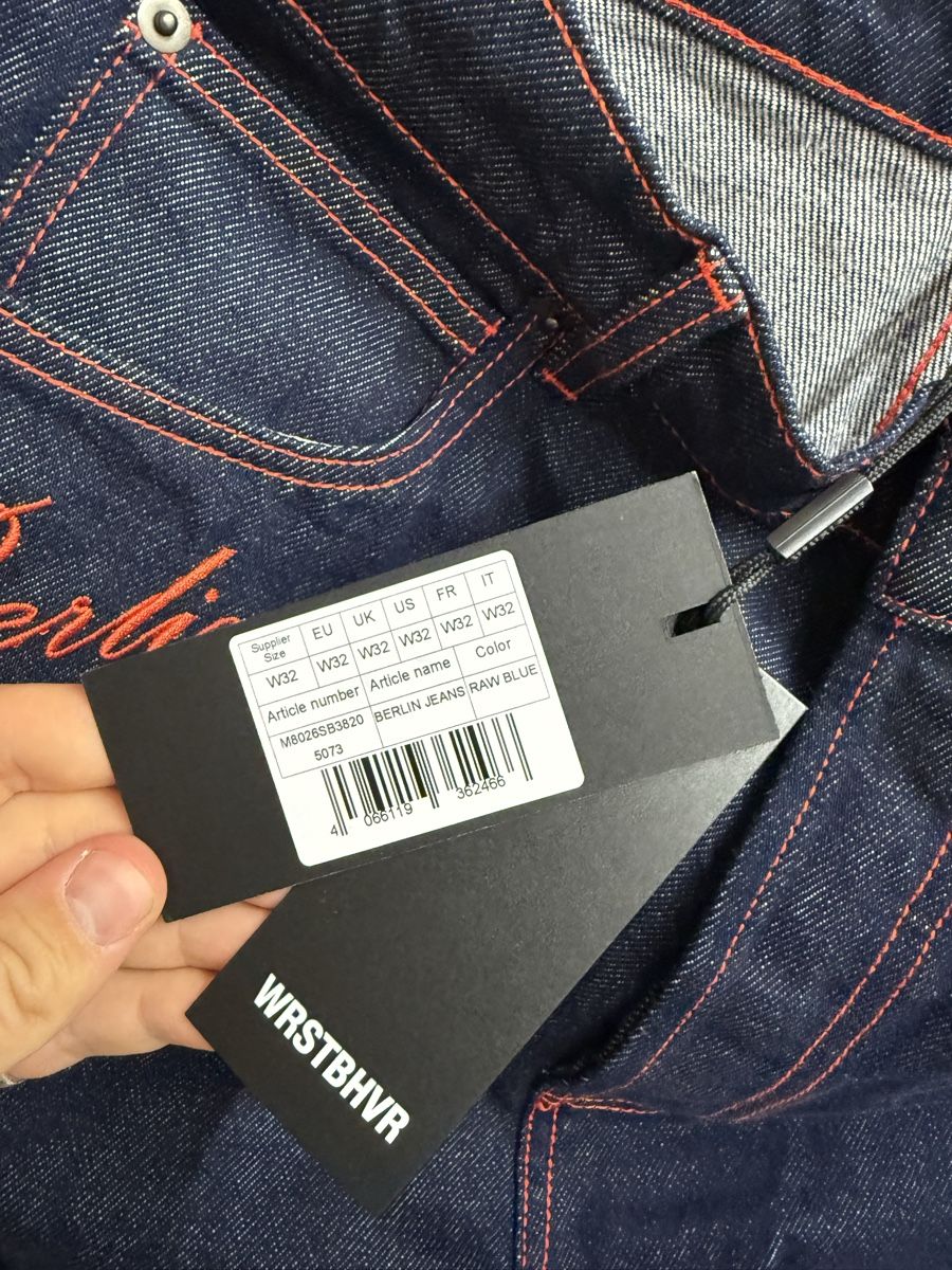 Jeans: WRSTBHVR Berlin Jeans Size 32 – Neu und originalverpackt aus Biel/Bienne von lichterhoh 2