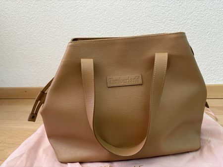 Timberland Beige Tote Bag - Hardly use, almost new!