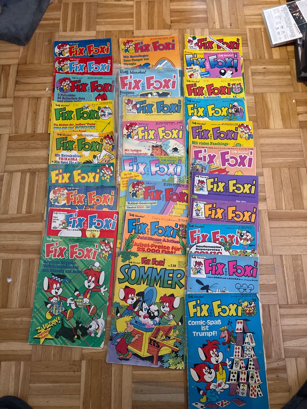 Comics: 28 Fix und Foxi Comics - Comic Spass pur! – Gebraucht aus Wittenbach von dan_9tkk