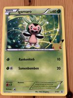 Igamaro Pokémon Karte  -  Top Zustand! Grösse ca. 19x13cm