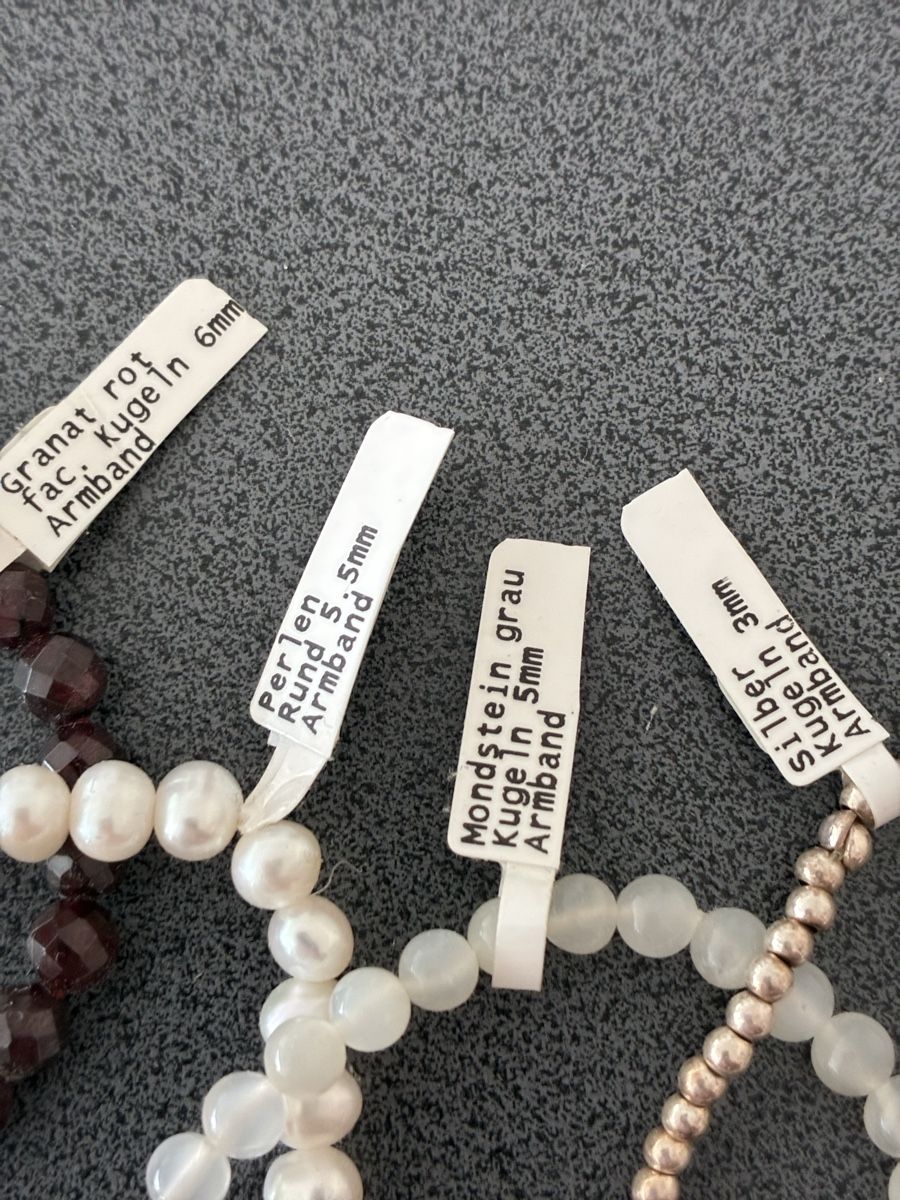 Bracelets: Armbänder mit Perlen und Halbedelsteinen – Neuf (Voir description) à Niederglatt ZH par Gotthelf23 1