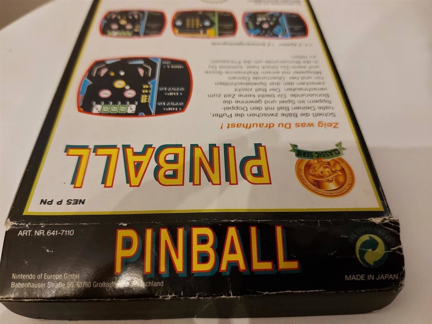 Giochi: Pinball Nintendo NES OVP Spiel – Usato da Aarau venduto da Kaesekuchen2000 6
