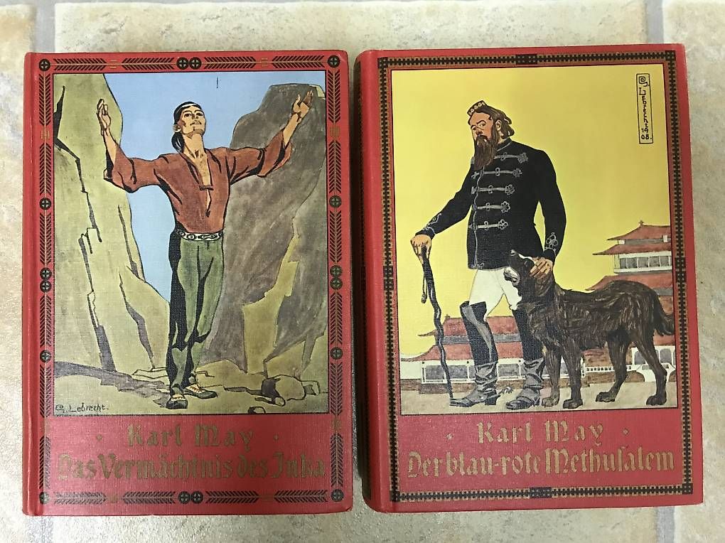 Libri: Karl May - 2 Bücher Union-Reprints – Usato da Löhningen venduto da Sojoso