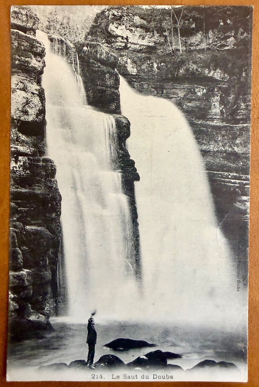 Cartoline postali: Saut du Doubs - Animée. 1907 – Usato da Lutry venduto da Ediego