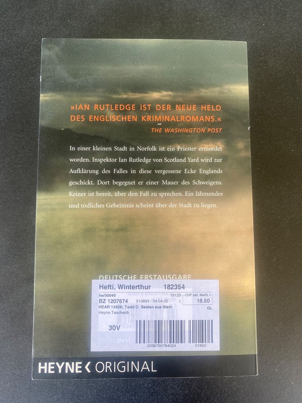 Libri: Charles Todd Seelen aus Stein – Usato da Tagelswangen venduto da Laurastern1 1