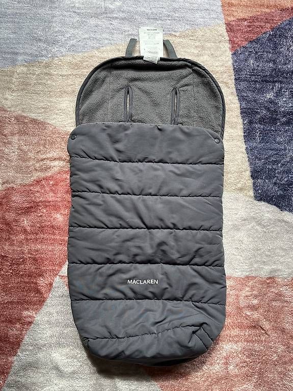 Mclaren Sacs de couchage: FussSack MACLaren hellgrau mit Fliess gefüttert – D'occasion à Gattikon par AnnettFloh