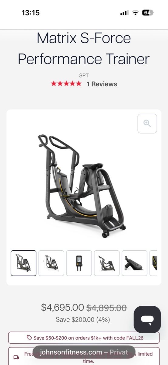 Hometrainer: Matrix S-Force Performance – Usato da St. Margrethen SG venduto da taf_alb