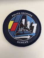 Prototype écusson rare Police-Secours Genève