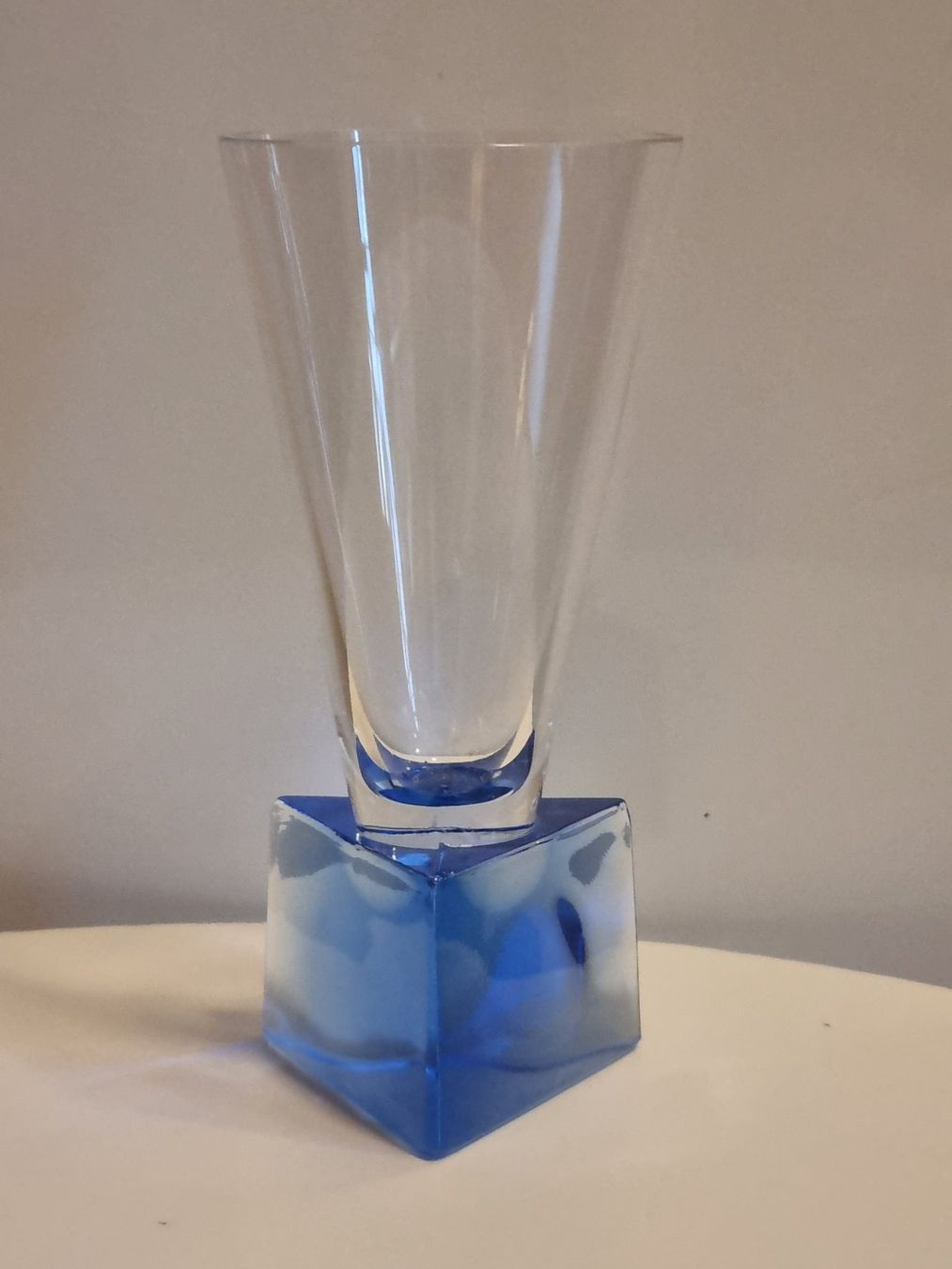 Bicchieri: Design Glasbecher Sarner Kristall blau 11cm – Usato da Scharnachtal venduto da devin03 1