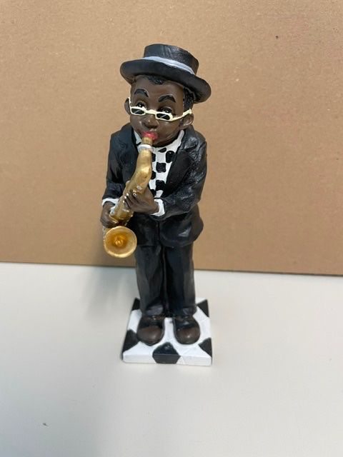 Statuette: 3 MUSIKER-FIGUREN - TOPP! – Usato da Fahrwangen venduto da Swirl2 3