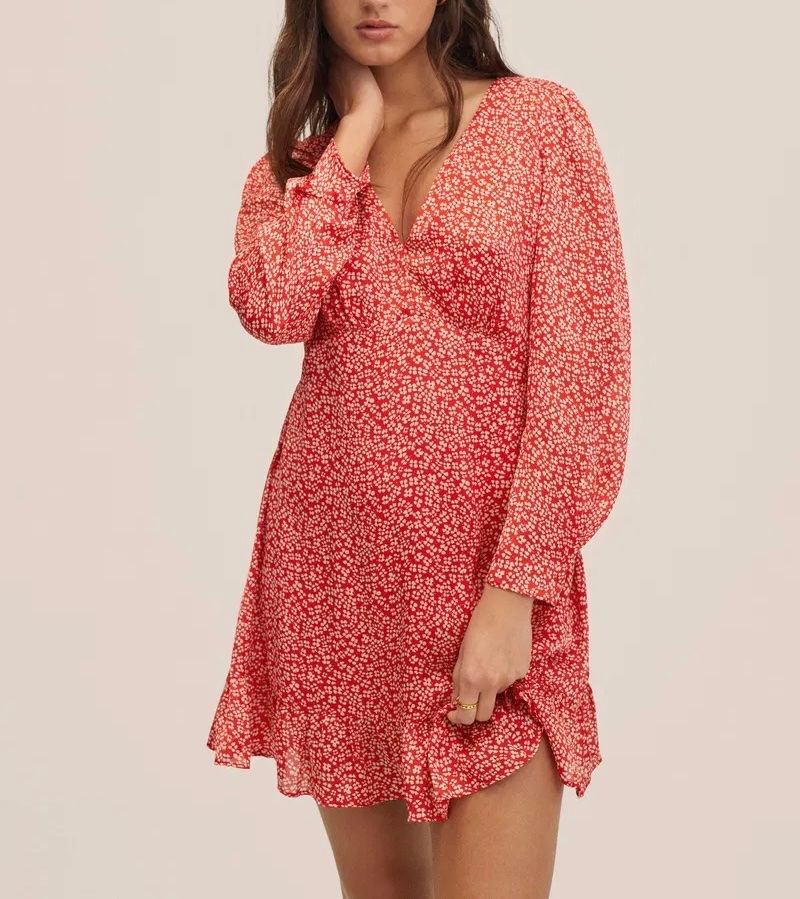Mango Vestiti: Robe Mango rouge à fleurs, taille М – Usato da Courroux venduto da Yermakova 8