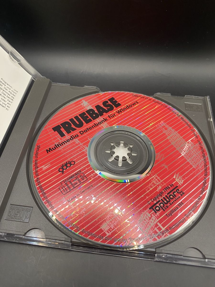 Software: TrueBase 1994 Multimedia Datenbank Windows PC CD-ROM – Gebraucht aus Kirchberg BE von swiss_slab 2