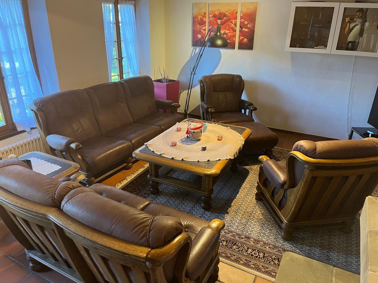 Sessel: Sitzgruppe mit Sofas, Sesseln und 2 Salontischen – Gebraucht aus Rohrbach von Lore93 1