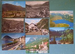 Ansichtskarten Tessin - Los I, 8 Stück