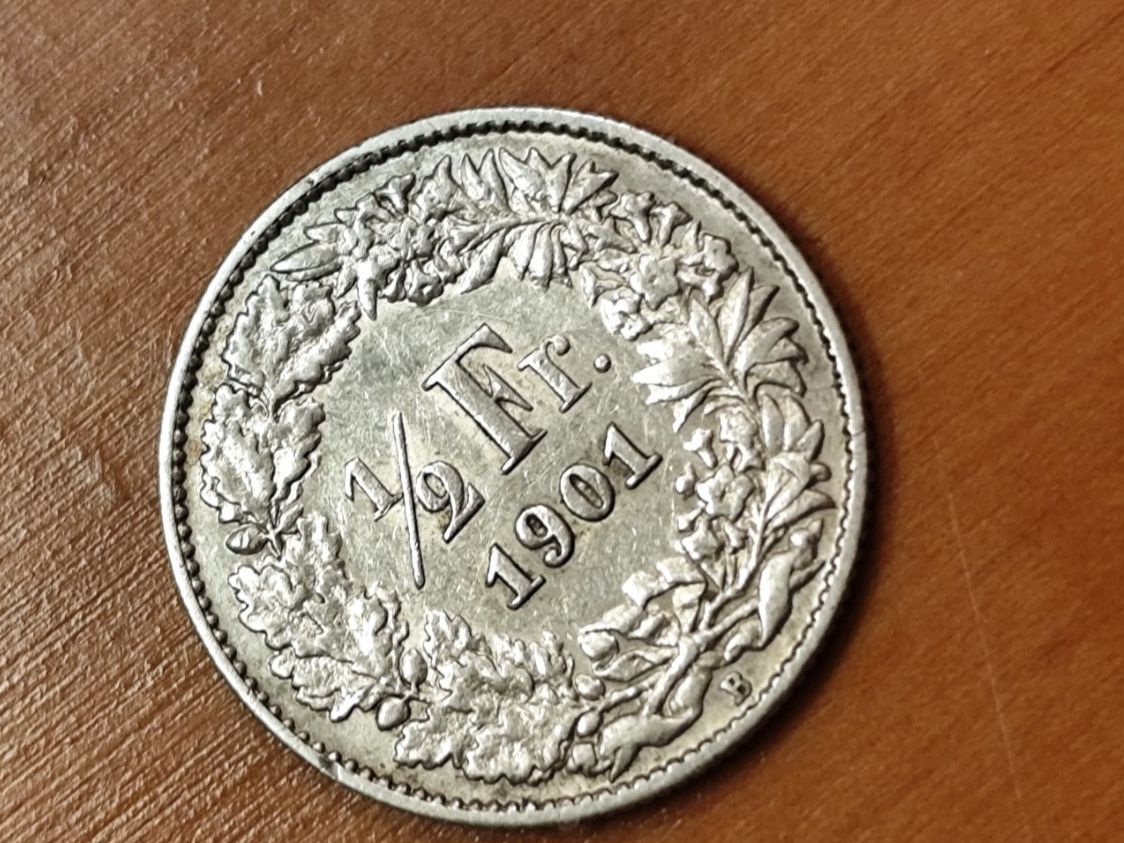 Alle Münzen: ==> 1/2Fr 1901 ss-vz  <== – Gebraucht aus Bern von b.man_is_back 3