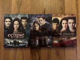 Twilight Saga DVD Set 3 Filme Special Edition gebraucht