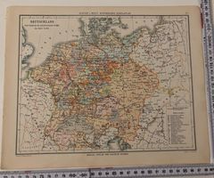 2 Historische Karten Deutschland Kriege 1546 / 1618 - 1648
