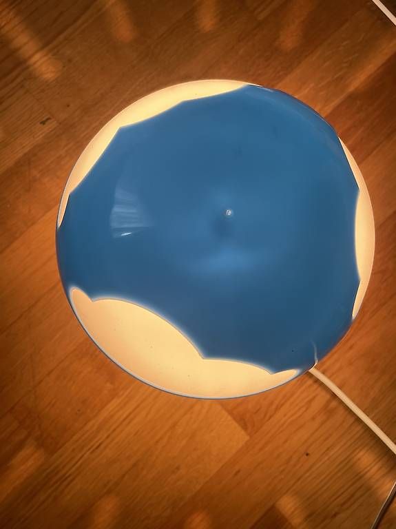 Ikea Lampade: 90er Ikea skojig pilzlampe blau – Usato da Dübendorf venduto da rocki07 2