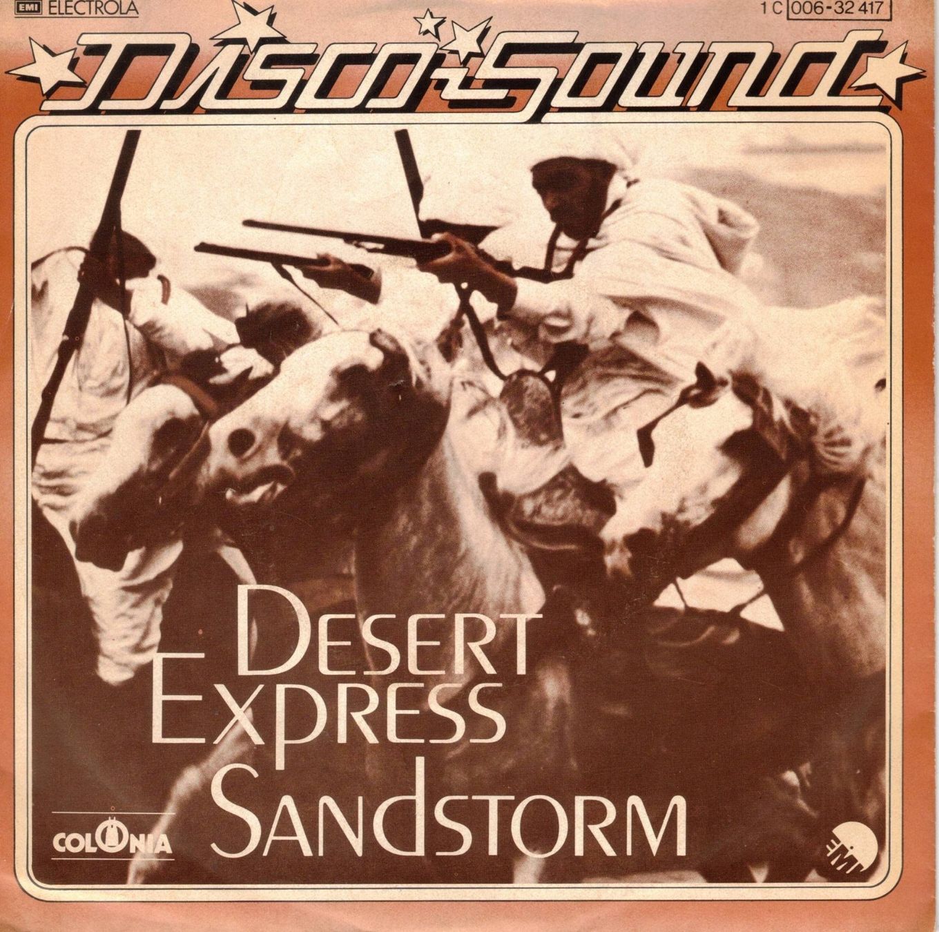 Schallplatten: Dessert Express  --  Sandstorm  Single7 – Gebraucht aus Rheinau von thealbum