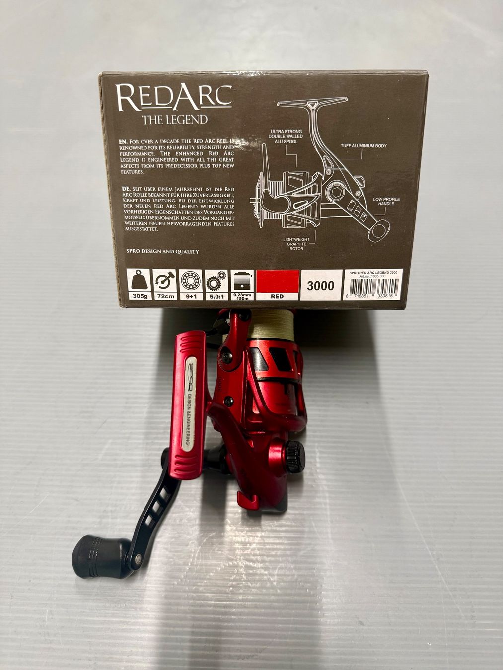 Spro Tamburi & Mulinelli: Spro RedArc 10300 Spinnrolle – Usato da Trimbach venduto da duri.. 4