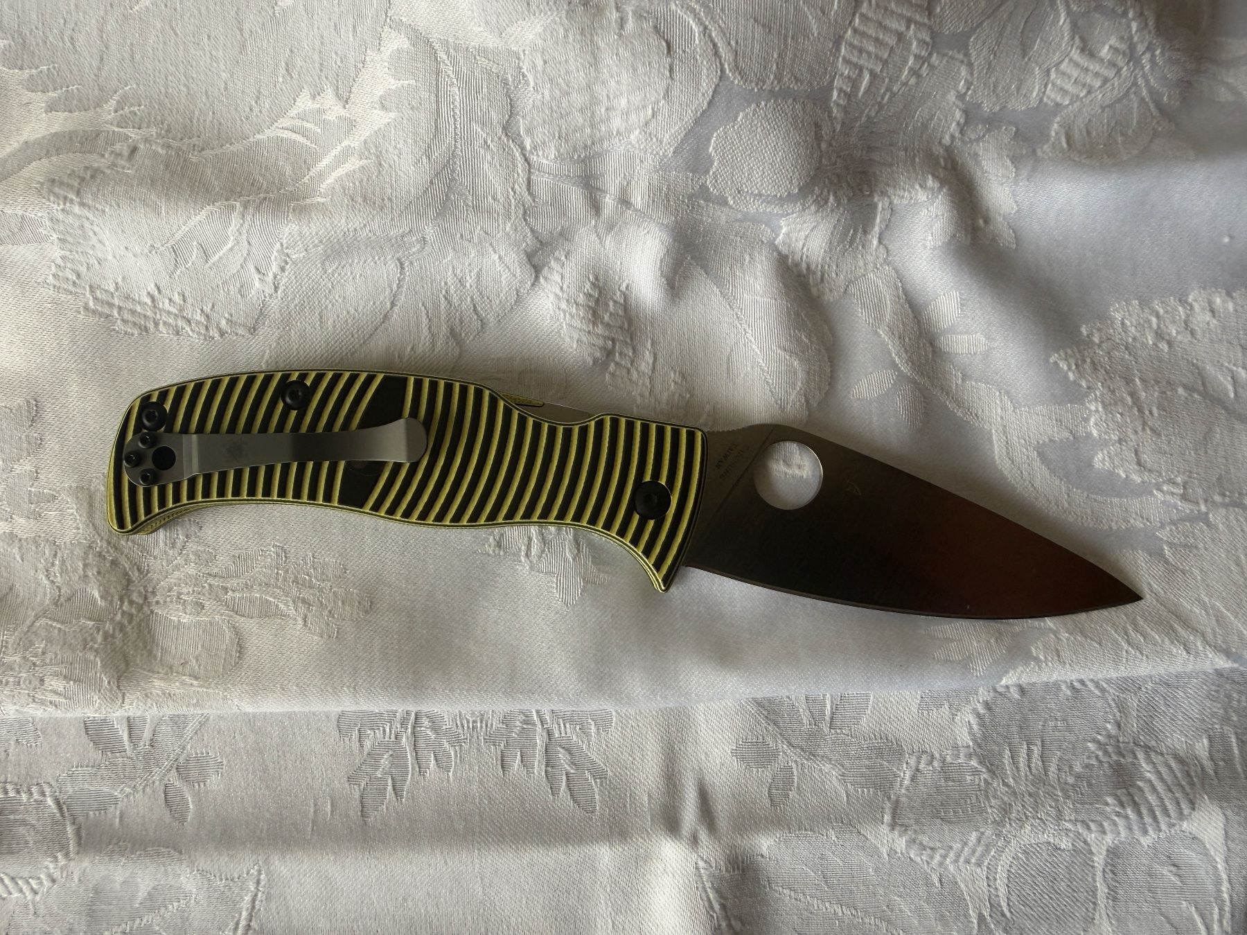 Accessori: SPYDERCO C217 Caribbean Compression Lock – Nuovo e nell'imballaggio originale da Worblaufen venduto da Sissi10 1