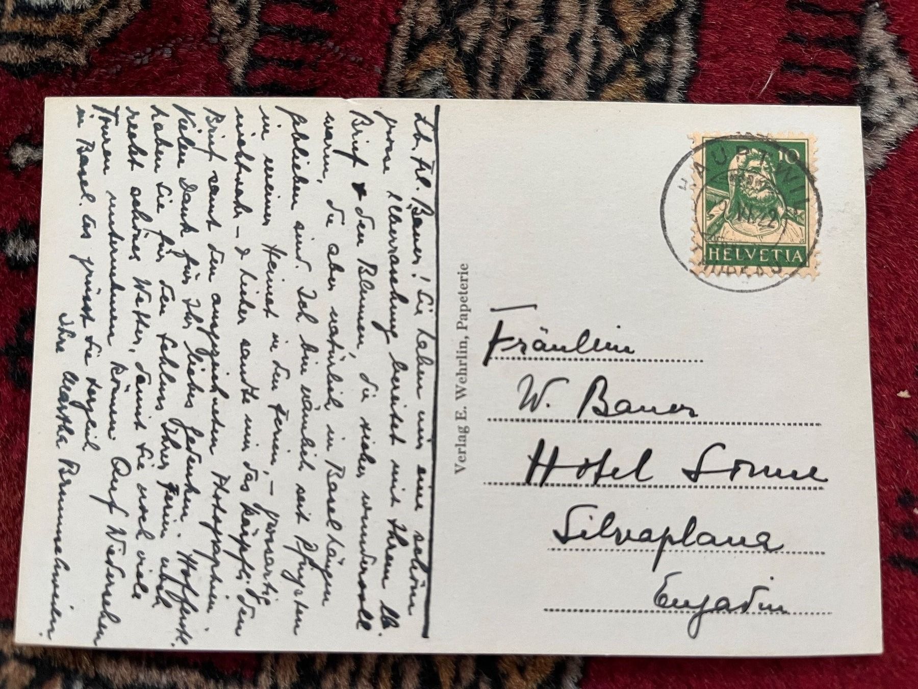 Cartes postales: Ansichtskarte Hauptwil  1922 – D'occasion à Stetten AG par Brissago25 1