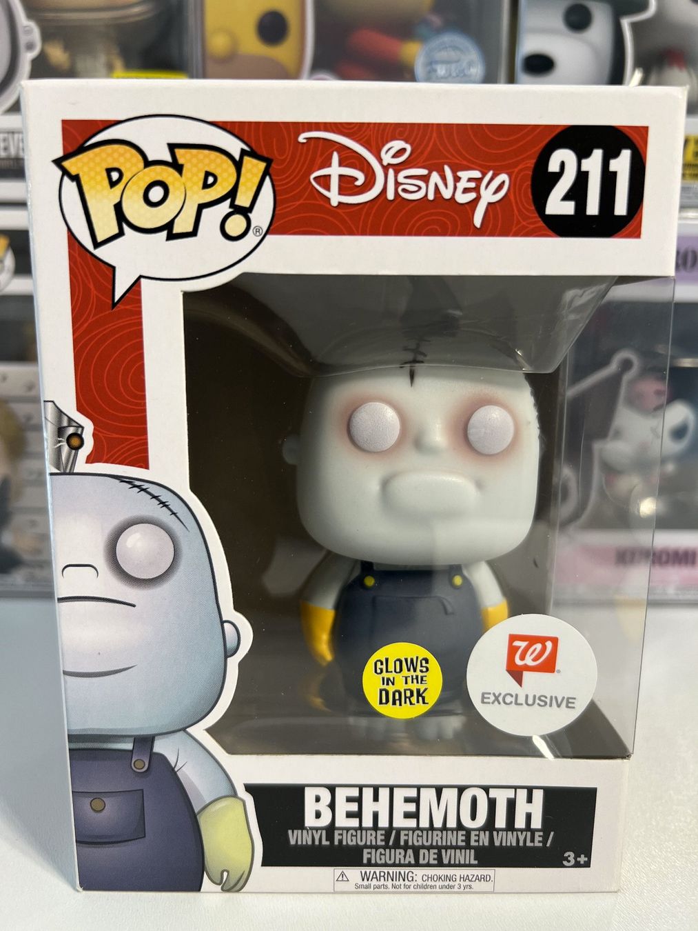 Funko Statuette: Funko POP! Disney Behemoth Edition Limitée Walgreens Glow – Nuovo e nell'imballaggio originale da Le Mouret venduto da perfectbijou