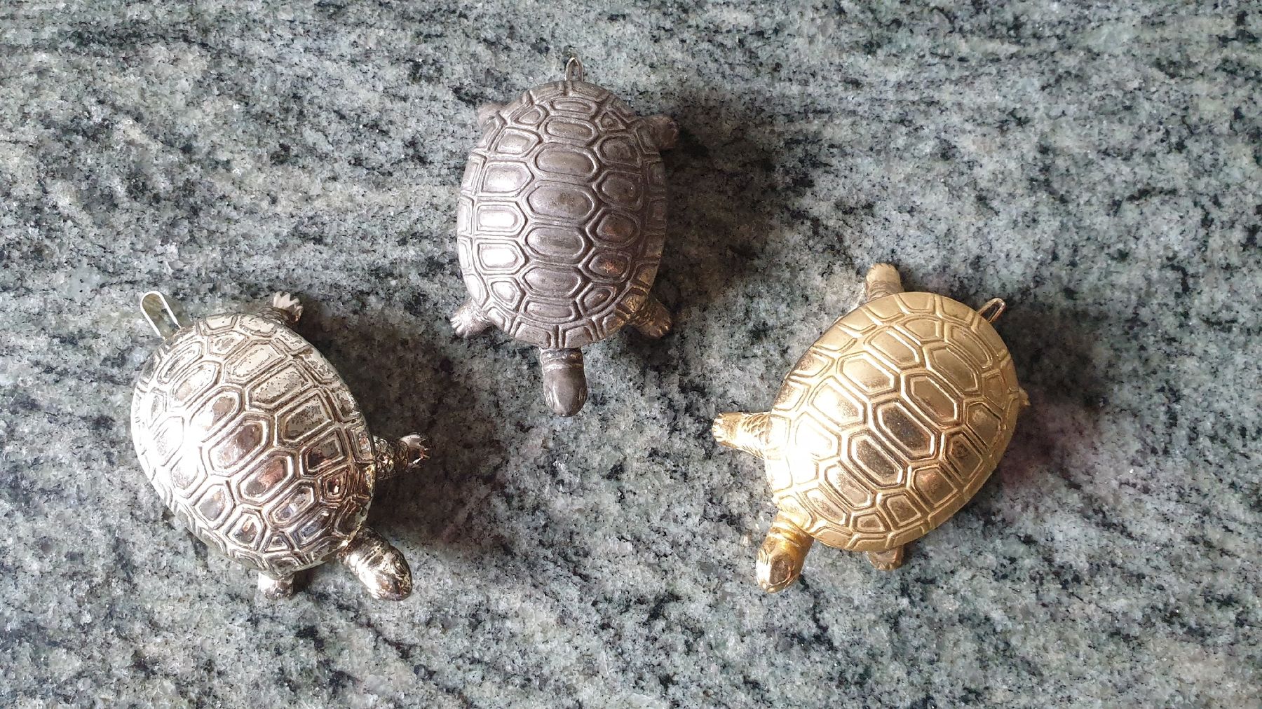 Tutte le decorazioni: METALL-SCHILDKRÖTEN – Usato da Wengi b. Büren venduto da Ot1000 3