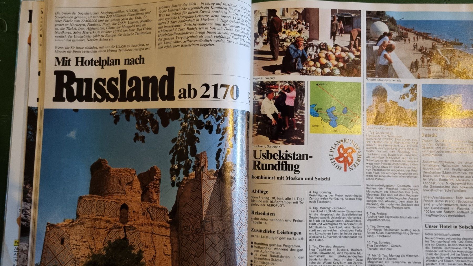 Dokumente: Hotelplan Fruehling-Sommer-Herbst 1977 Katalog – Gebraucht aus Bözberg von heinz-d 3