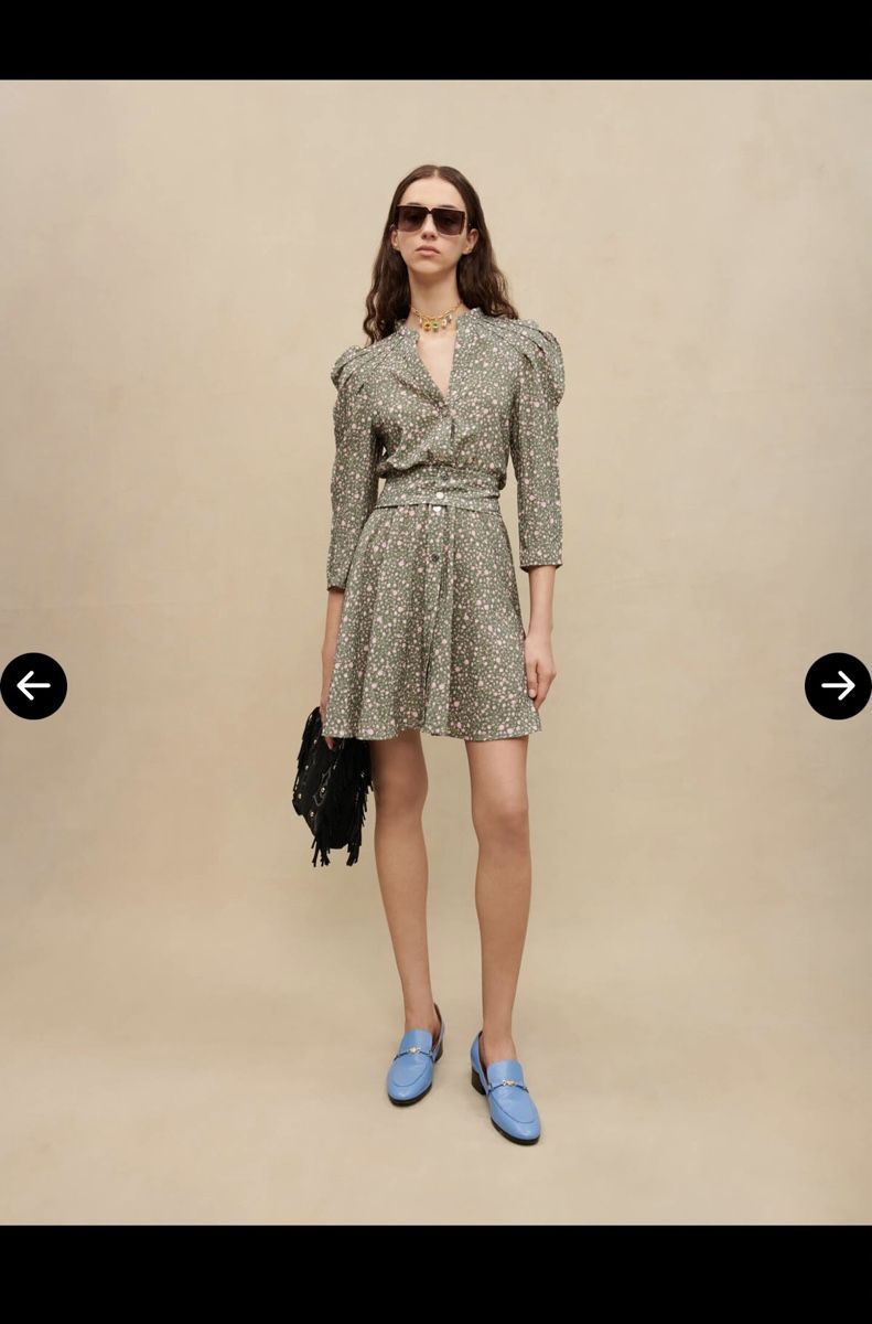 Maje Vestiti: Maje - Minikleid mit Blumenprint – Nuovo (secondo la descrizione) da Zollikon venduto da snowflake10-