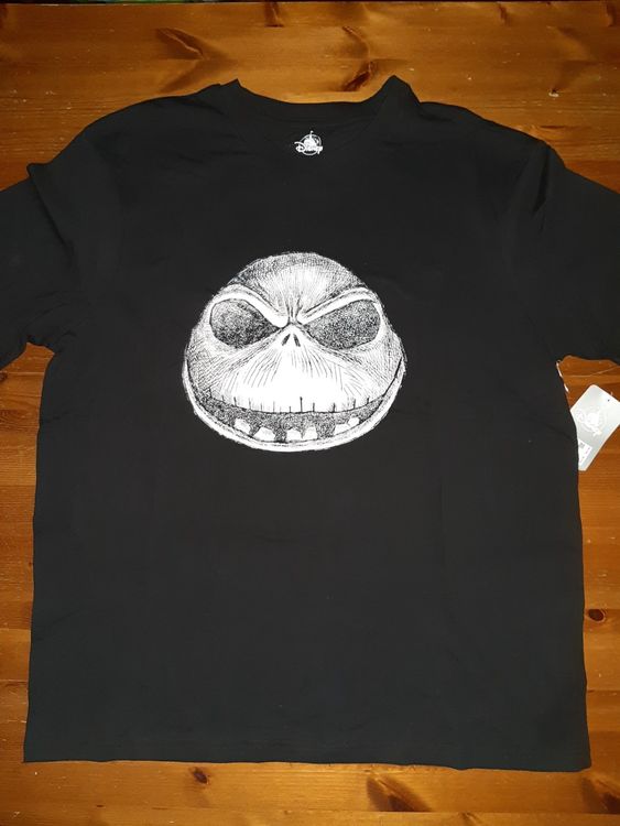 Nightmare Before Christmas Tee Shirt Imprimé Heart - Noir 2XL