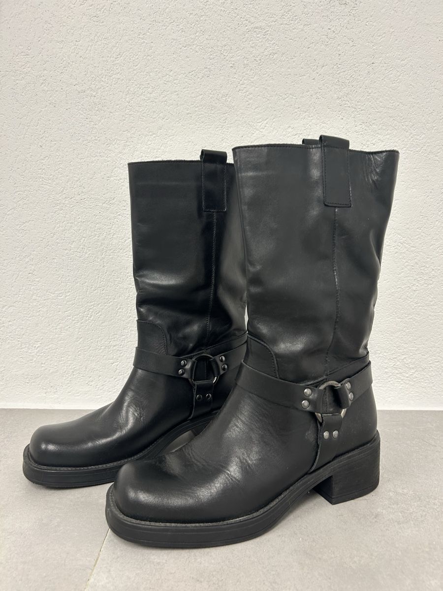 Scarpe da donna: Neue Leder Stiefel – Nuovo (secondo la descrizione) da Basel venduto da hannahllena