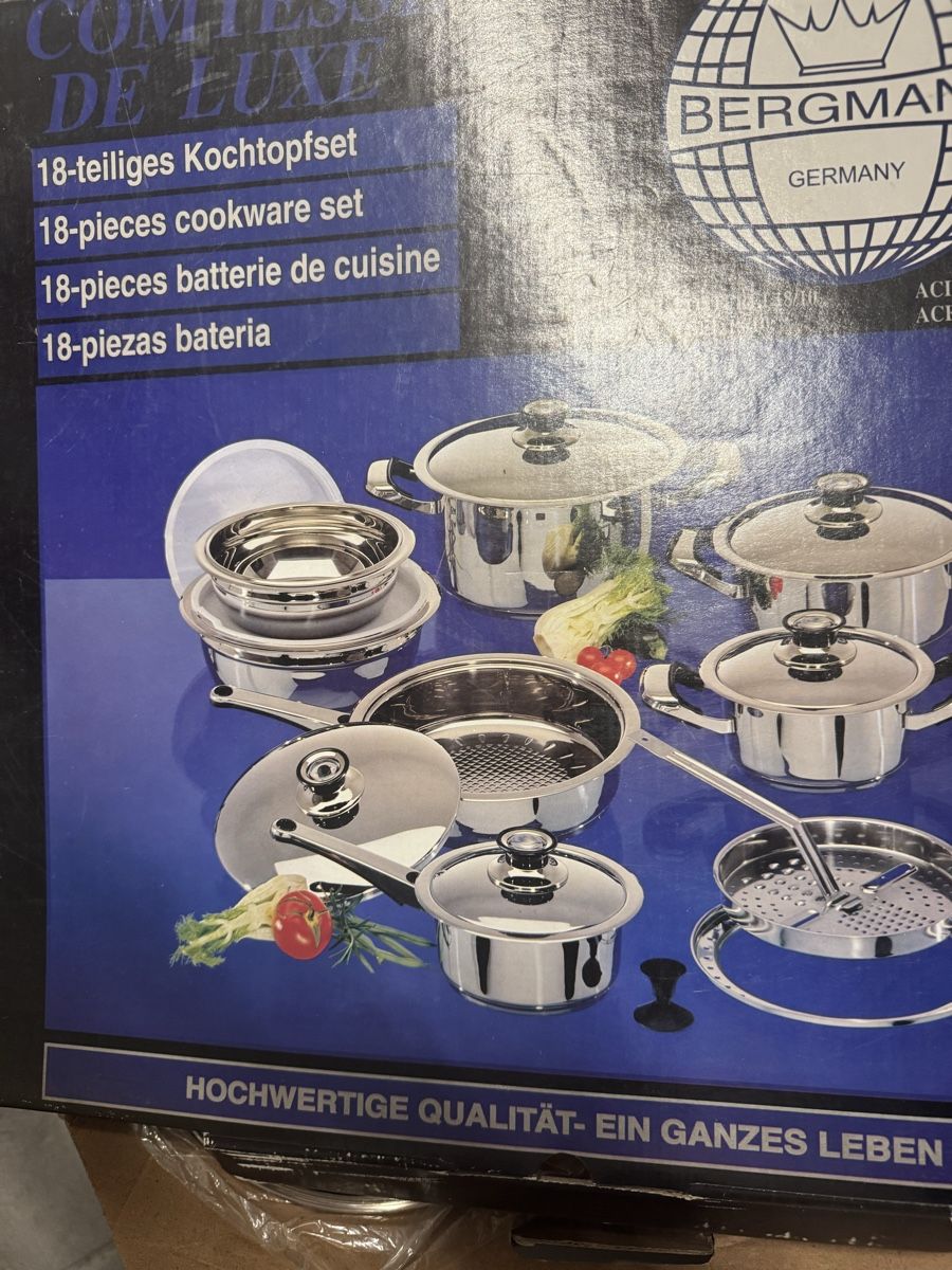 Pfannen: Kochtopfset 18-teilig neu – Neu und originalverpackt aus Windisch von Shakira085 2