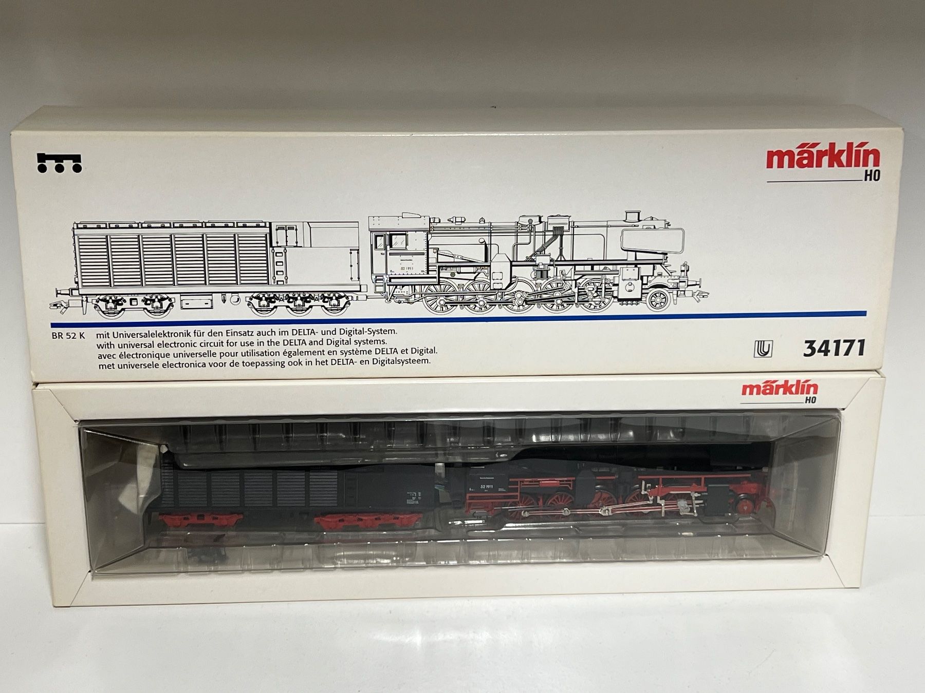 Märklin Modellini di ferrovie: Märklin 34171 BR 52 K  AC Digital H0 – Usato da Geroldswil venduto da TopTrain54 8