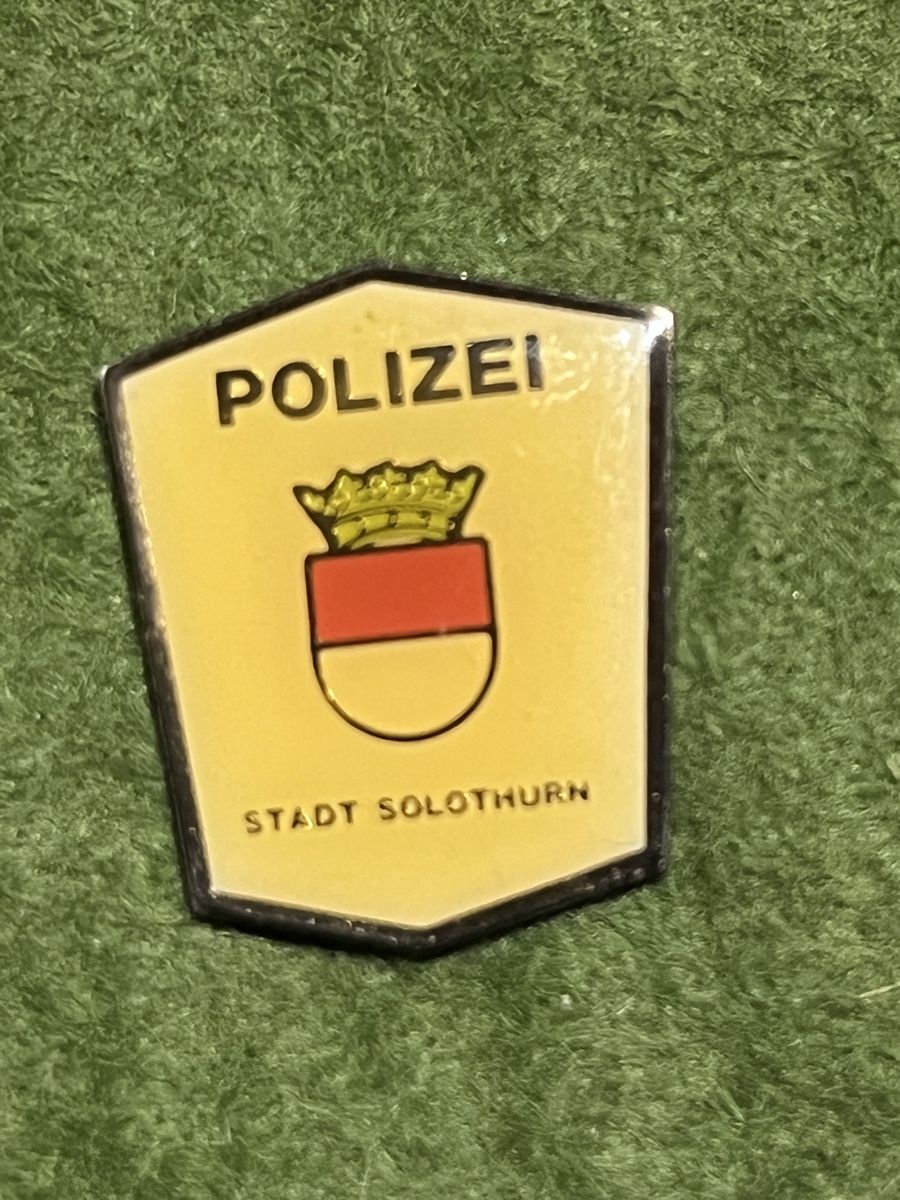 Plaketten & Abzeichen: Polizei Solothurn Pin – Gebraucht aus Itingen von Bebbi6569