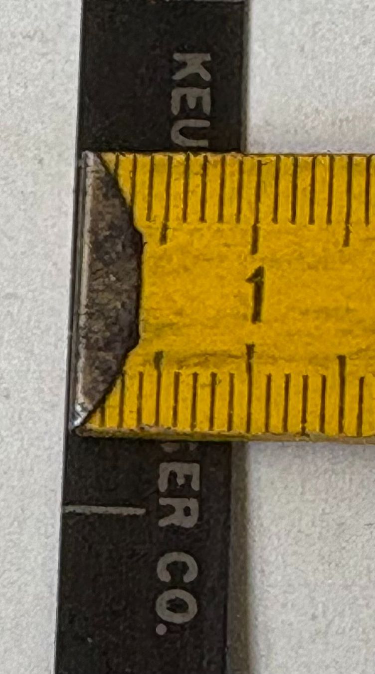 Messen: ANTIKES METALL MESSBAND 20METER – Gebraucht aus Ostermundigen von wini63 9