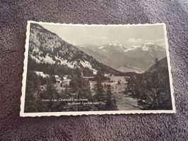 Carte postale ancienne Champex Lac Valais
