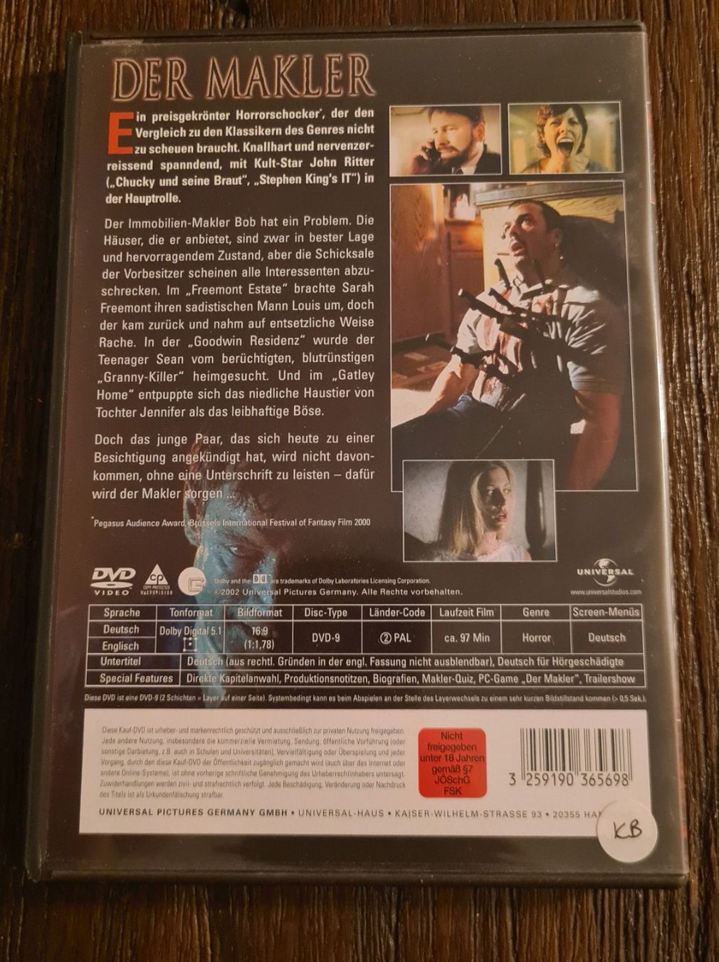 Tutti i DVDs: Der Makler UNCUT! (H) – Nuovo (secondo la descrizione) da Oberkirch LU venduto da ThE_CoLLecTor666 1