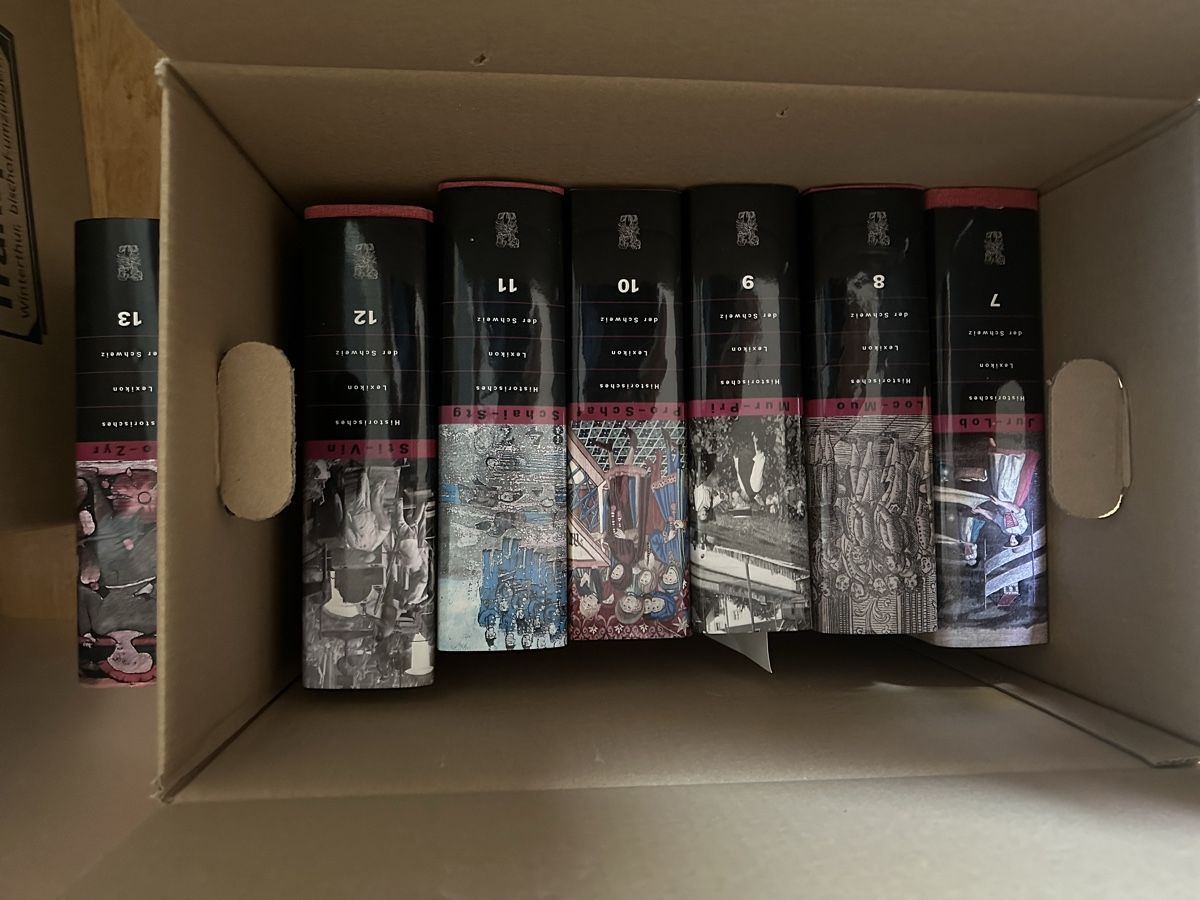 Libri: Historisches Lexikon der Schweiz HLS  – Usato da Basel venduto da eucalyptica 1