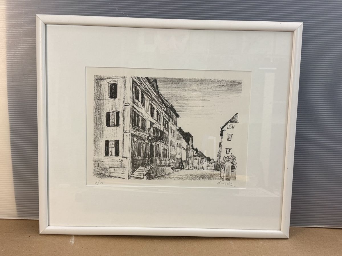 Grafica & Litografie: Victor Surbek - Lithographie – Usato da Solothurn venduto da NUVICO 6