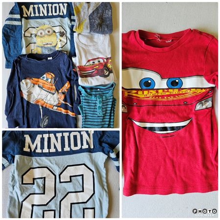 Shirts Langarm Set 8 Stück ca. Gr. 98/104