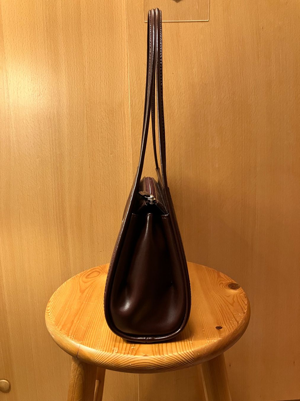 Picard Taschen: Handtasche, Piccard, Glattleder, dunkelrot – Gebraucht aus Zürich von ancillaschmidhauser 3