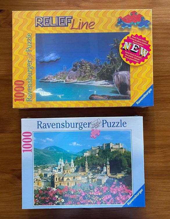 2 Ravensburger Puzzle 1000 Teile - NEU | Kaufen auf Ricardo