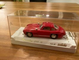 Solido Mercedes 300 SL Flügeltür  rot 1/43 Sammelobjekt