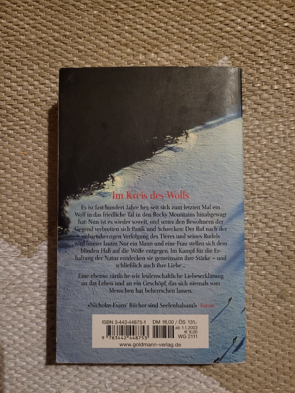 Libri: im Kreis des Wolfs – Usato da Perlen venduto da Safari_23 1