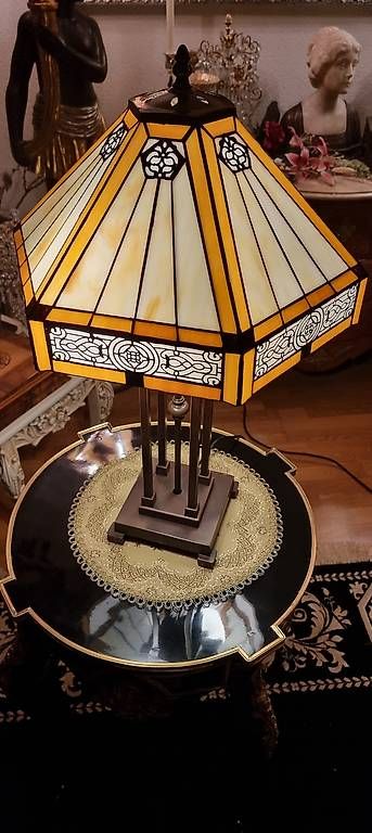 Lampes: Luxuriöse, grosse Echtglas Lampe – Neuf (Voir description) à Kaufdorf par Nati-Nati 3