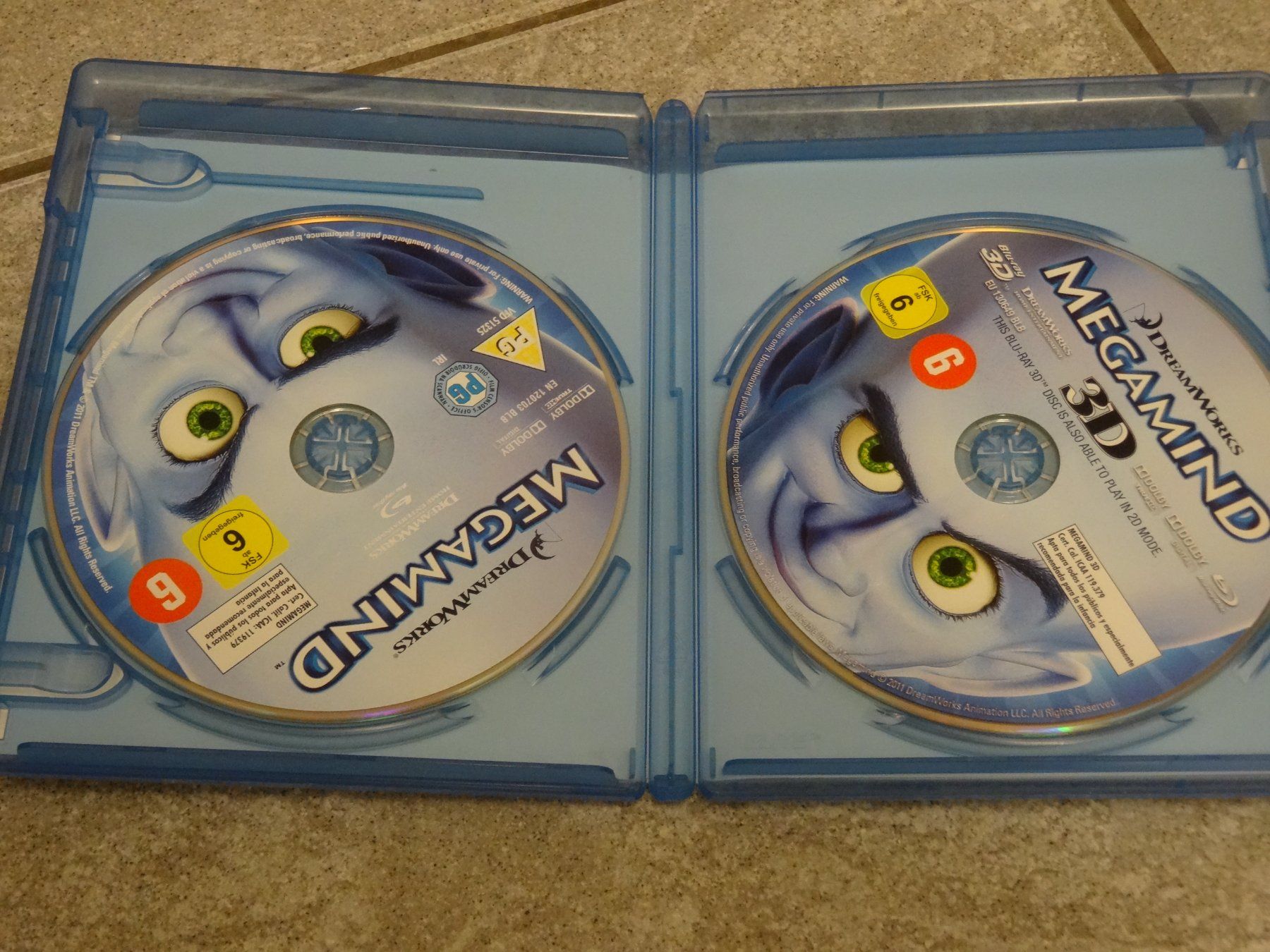 Tutti i DVDs: Megamind 3D + 2D BLU-RAY – Usato da Olten venduto da Disc-Verkauf 1