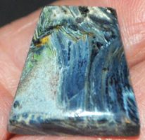 Anhänger gelocht L-7302 – Pietersit Cabochon 25.00 Karat ca.